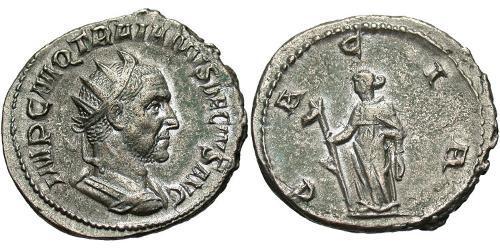 1 Antoninien Empire romain (27BC-395) Argent Trajan Dèce (201-251)