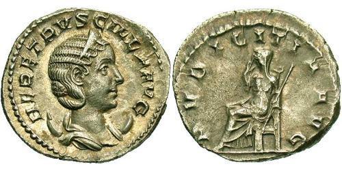 1 Antoninien Empire romain (27BC-395) Argent Herennia Etruscilla (249-251)