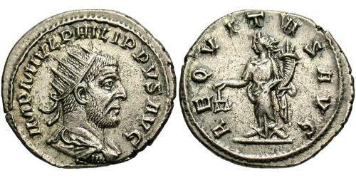 1 Antoninien Empire romain (27BC-395) Argent Philippe I (204-249)