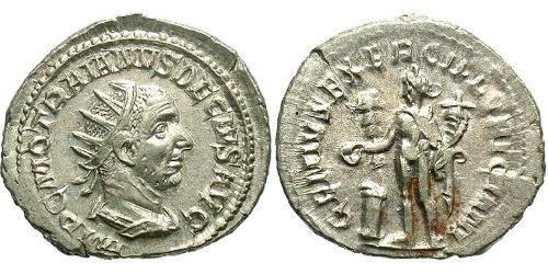 1 Antoninien Empire romain (27BC-395) Argent Trajan Dèce (201-251)