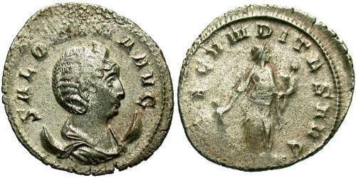 1 Antoninien Empire romain (27BC-395) Argent Salonina (?-268)