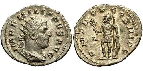 1 Antoninien Empire romain (27BC-395) Argent Philippe I (204-249)