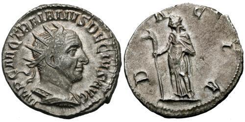 1 Antoninien Empire romain (27BC-395) Argent Trajan Dèce (201-251)