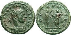 1 Antoninien Empire romain (27BC-395) Argent/Cuivre Aurélien (215-275)