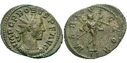 1 Antoninien Empire romain (27BC-395) Argent/Cuivre Probus (232-282)