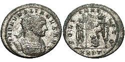 1 Antoninien Empire romain (27BC-395) Argent/Cuivre Aurélien (215-275)