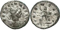 1 Antoninien Empire romain (27BC-395) Argent/Cuivre Aurélien (215-275)