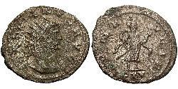 1 Antoninien Empire romain (27BC-395) Argent/Cuivre Gallien (218-268)