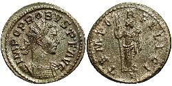 1 Antoninien Empire romain (27BC-395) Argent/Cuivre Probus (232-282)