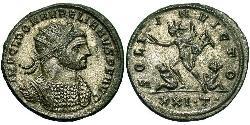 1 Antoninien Empire romain (27BC-395) Argent/Cuivre Aurélien (215-275)