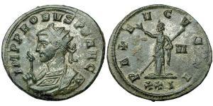 1 Antoninien Empire romain (27BC-395) Argent/Cuivre Probus (232-282)