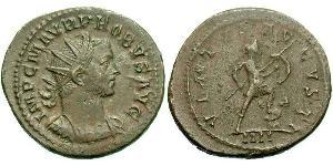 1 Antoninien Empire romain (27BC-395) Argent/Cuivre Probus (232-282)