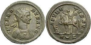 1 Antoninien Empire romain (27BC-395) Argent/Cuivre Probus (232-282)