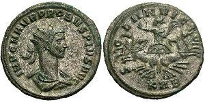1 Antoninien Empire romain (27BC-395) Argent/Cuivre Probus (232-282)