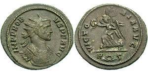1 Antoninien Empire romain (27BC-395) Argent/Cuivre Probus (232-282)