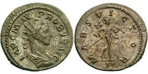 1 Antoninien Empire romain (27BC-395) Argent/Cuivre Probus (232-282)