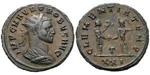 1 Antoninien Empire romain (27BC-395) Argent/Cuivre Probus (232-282)