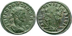 1 Antoninien Empire romain (27BC-395) Argent/Cuivre Probus (232-282)