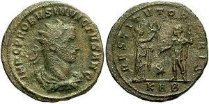 1 Antoninien Empire romain (27BC-395) Argent/Cuivre Probus (232-282)
