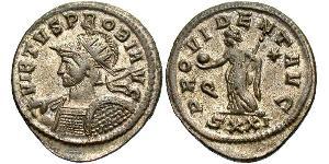 1 Antoninien Empire romain (27BC-395) Argent/Cuivre Probus (232-282)