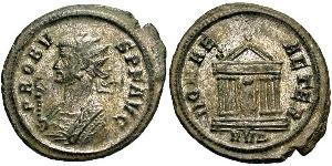 1 Antoninien Empire romain (27BC-395) Argent/Cuivre Probus (232-282)