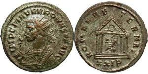 1 Antoninien Empire romain (27BC-395) Argent/Cuivre Probus (232-282)
