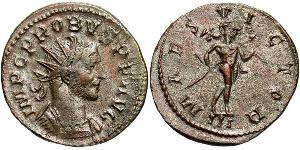 1 Antoninien Empire romain (27BC-395) Argent/Cuivre Probus (232-282)