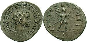 1 Antoninien Empire romain (27BC-395) Argent/Cuivre Probus (232-282)