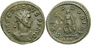 1 Antoninien Empire romain (27BC-395) Argent/Cuivre Probus (232-282)