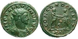 1 Antoninien Empire romain (27BC-395) Argent/Cuivre Probus (232-282)
