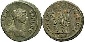 1 Antoninien Empire romain (27BC-395) Argent/Cuivre Probus (232-282)