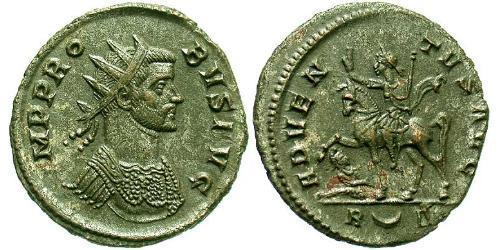 1 Antoninien Empire romain (27BC-395) Argent/Cuivre Probus (232-282)