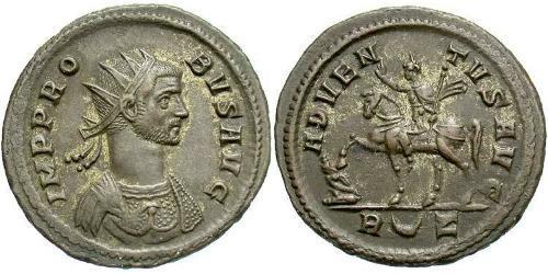 1 Antoninien Empire romain (27BC-395) Argent/Cuivre Probus (232-282)