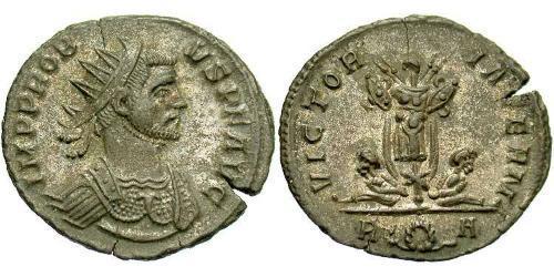 1 Antoninien Empire romain (27BC-395) Argent/Cuivre Probus (232-282)