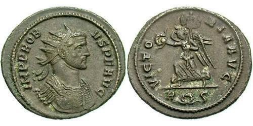 1 Antoninien Empire romain (27BC-395) Argent/Cuivre Probus (232-282)