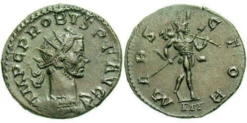 1 Antoninien Empire romain (27BC-395) Argent/Cuivre Probus (232-282)