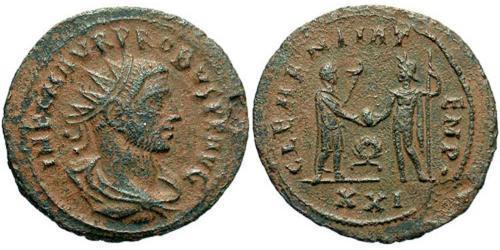 1 Antoninien Empire romain (27BC-395) Argent/Cuivre Probus (232-282)