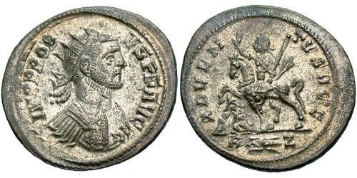 1 Antoninien Empire romain (27BC-395) Argent/Cuivre Probus (232-282)
