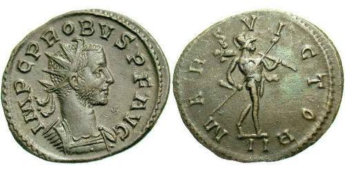 1 Antoninien Empire romain (27BC-395) Argent/Cuivre Probus (232-282)
