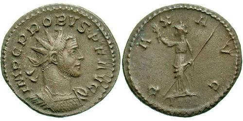 1 Antoninien Empire romain (27BC-395) Argent/Cuivre Probus (232-282)