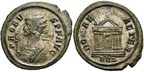 1 Antoninien Empire romain (27BC-395) Argent/Cuivre Probus (232-282)