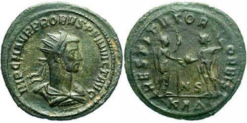 1 Antoninien Empire romain (27BC-395) Argent/Cuivre Probus (232-282)