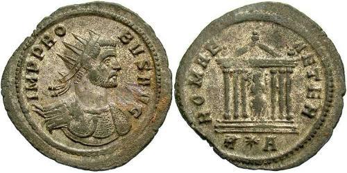 1 Antoninien Empire romain (27BC-395) Argent/Cuivre Probus (232-282)