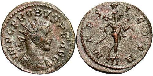 1 Antoninien Empire romain (27BC-395) Argent/Cuivre Probus (232-282)