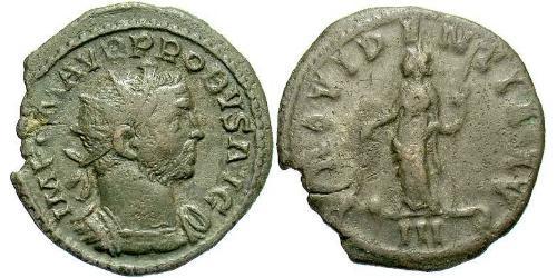 1 Antoninien Empire romain (27BC-395) Argent/Cuivre Probus (232-282)