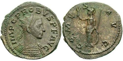 1 Antoninien Empire romain (27BC-395) Argent/Cuivre Probus (232-282)
