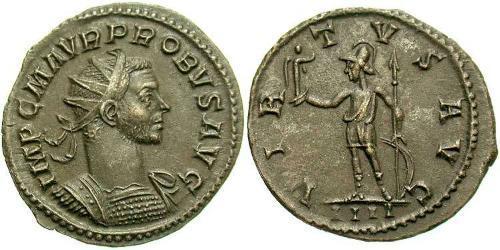 1 Antoninien Empire romain (27BC-395) Argent/Cuivre Probus (232-282)