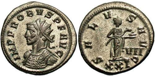 1 Antoninien Empire romain (27BC-395) Argent/Cuivre Probus (232-282)