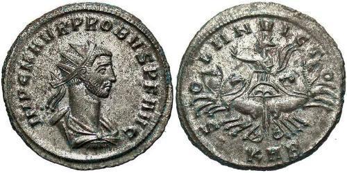 1 Antoninien Empire romain (27BC-395) Argent/Cuivre Probus (232-282)