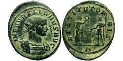 1 Antoninien Empire romain (27BC-395) Bronze Aurélien (215-275)